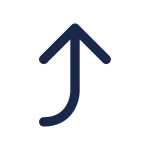 Arrow To Top Left SVG Icon